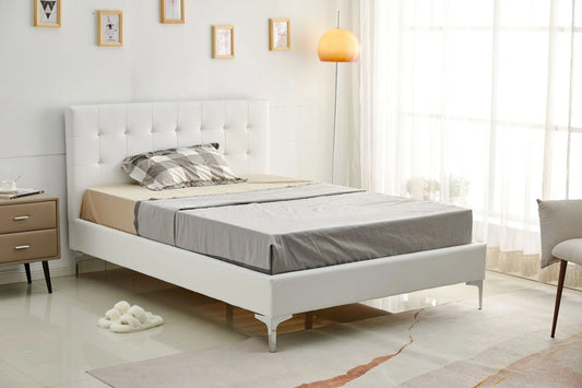 Cama de Matrimonio con Cabecero y Somier 135cm