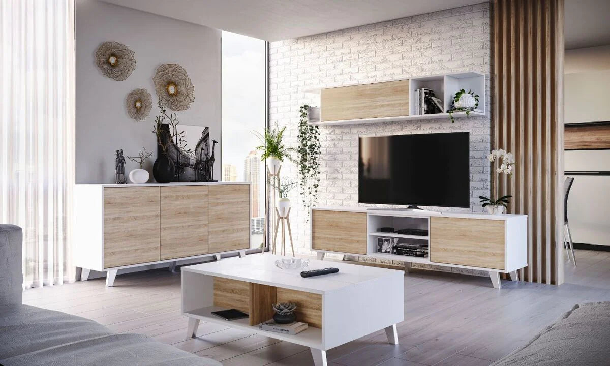 Aparador 154x75cm Tres Puertas. Muebles Salon o Comedo