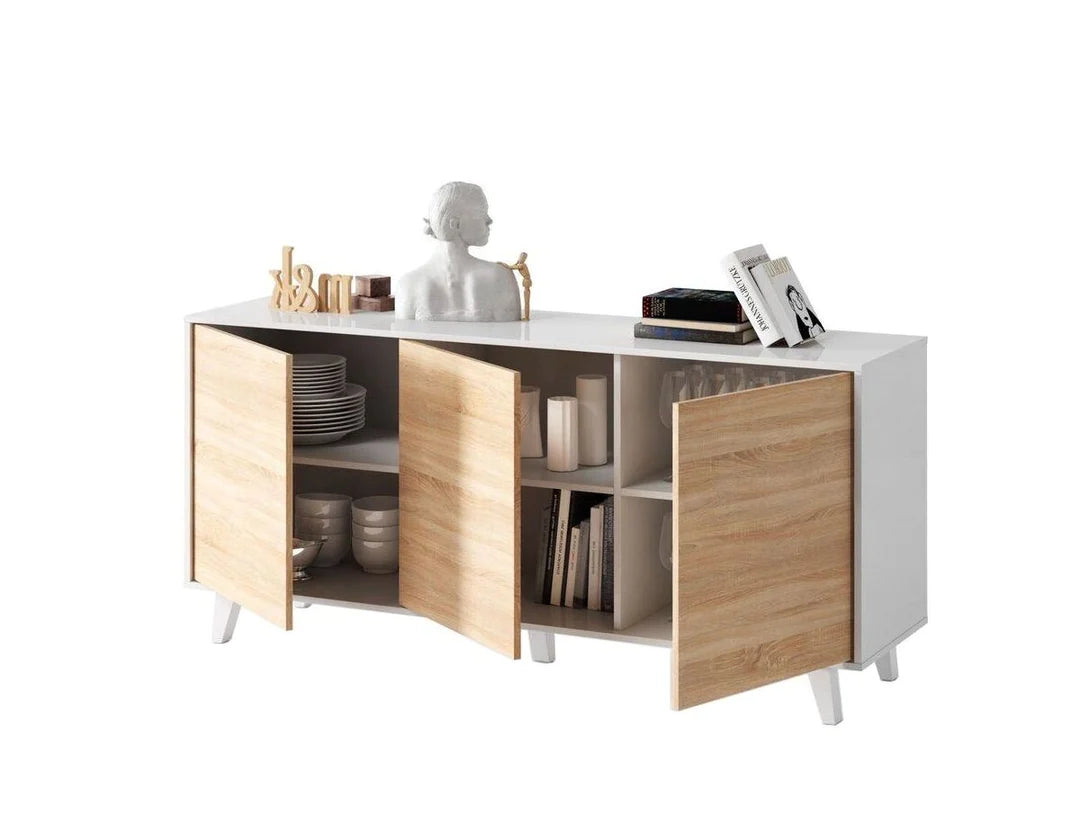 Aparador 154x75cm Tres Puertas. Muebles Salon o Comedo