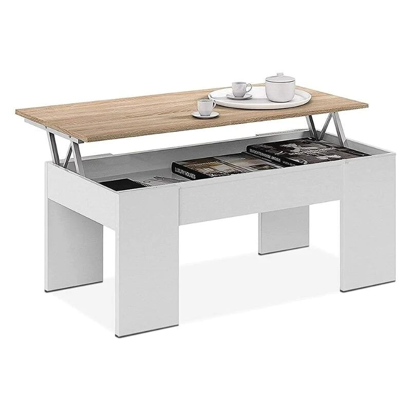 Mesa de Centro Elevable 100x50cm