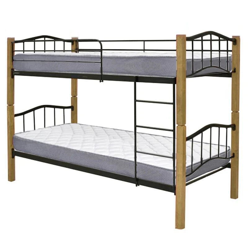 Litera Doble Cama de 90x190 cm de Madera y Metal