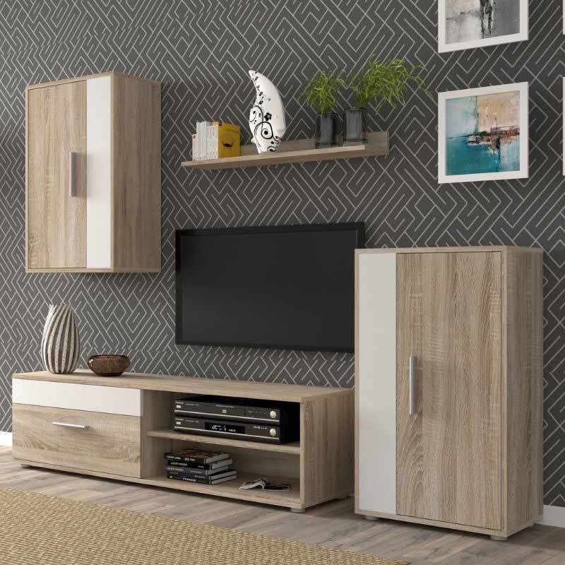 Conjunto Muebles de Salon Mini Barato BC