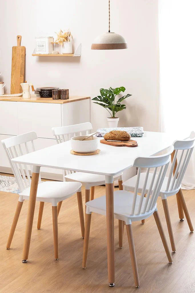 Mesa Nordica de Comedor o Cocina Eames 120x80cm