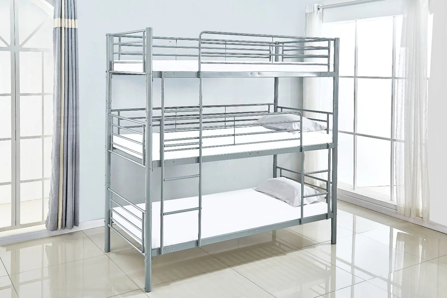Litera Triple - Camas para Colchon de 90x190 cm