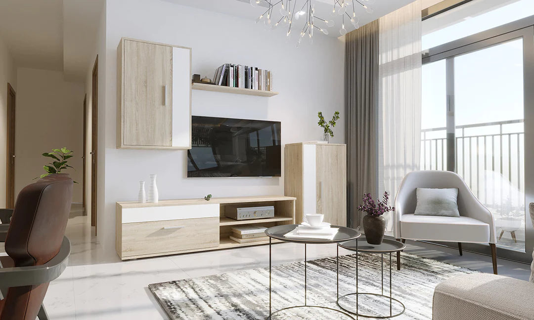 Conjunto Muebles de Salon Mini Barato BC