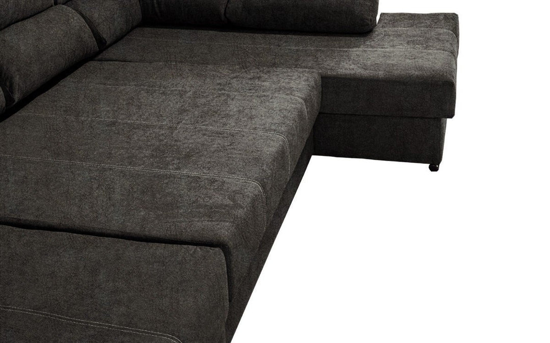 Mega Sofa Cama Chaise Longue Rinconera Italia 345x200cm