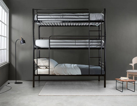 Litera Triple - Camas para Colchon de 90x190 cm