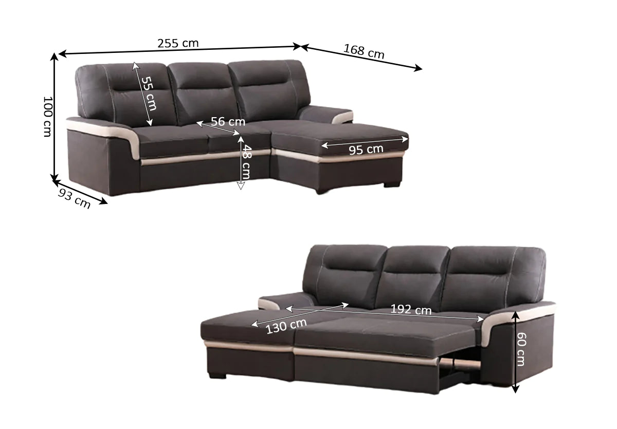Sofa Cama Chaise Longue Old Farrar