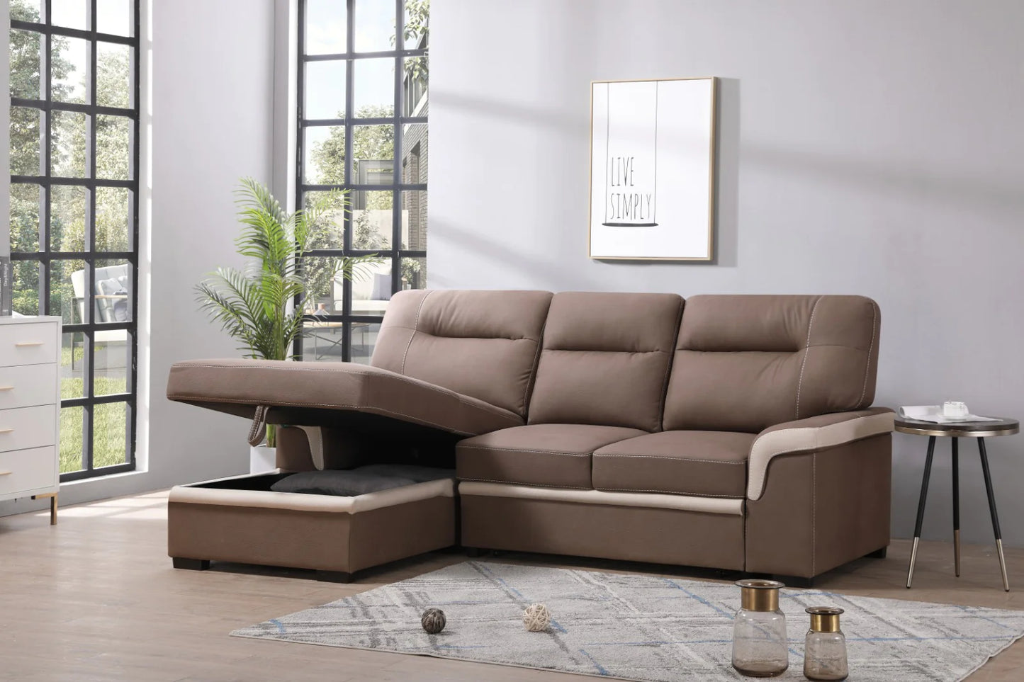 Sofa Cama Chaise Longue Old Farrar