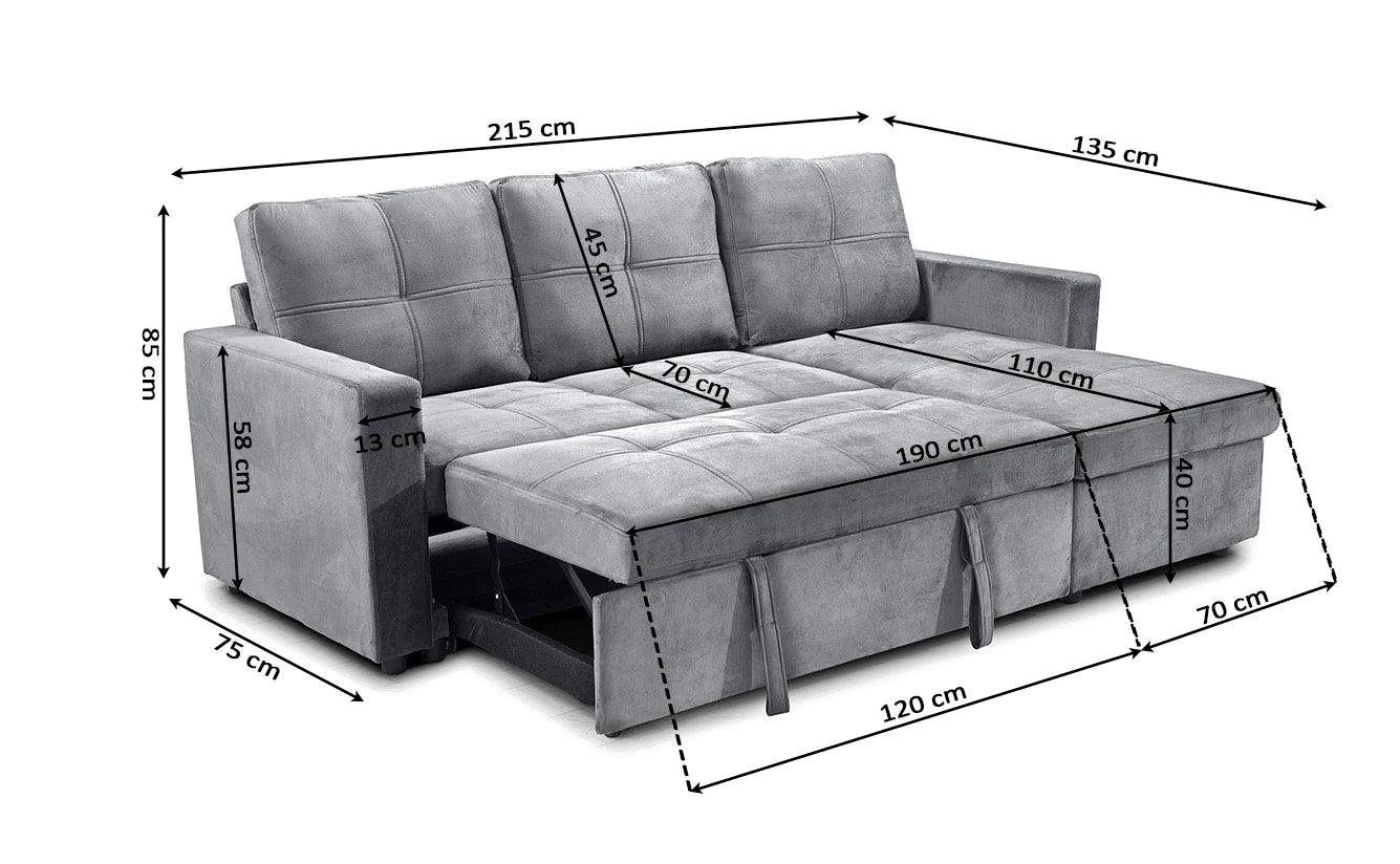 Sofa Cama Chaise Longue Pau