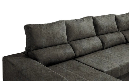 Mega Sofa Cama Chaise Longue Rinconera Italia 315cm