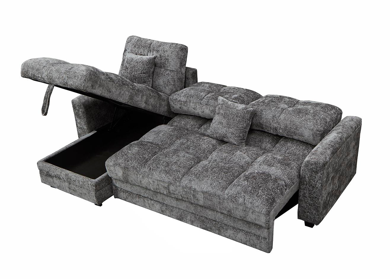 Sofá Cama Reversible con Arcón 263x160cm