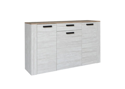Comoda Aparador Sena 150cm. 3 Puertas y 1 Cajon